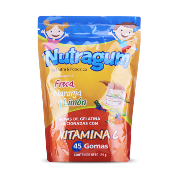 NUTRAGUM, VITAMINA C EN...