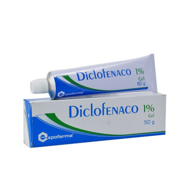 DICLOFENACO 1% GEL 50G